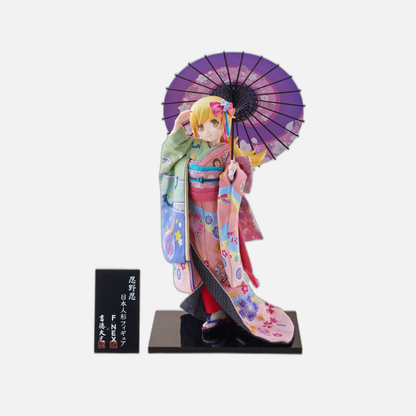 Monogatari PVC Statue 1/4 Shinobu Oshino Japanese Doll 42 cm