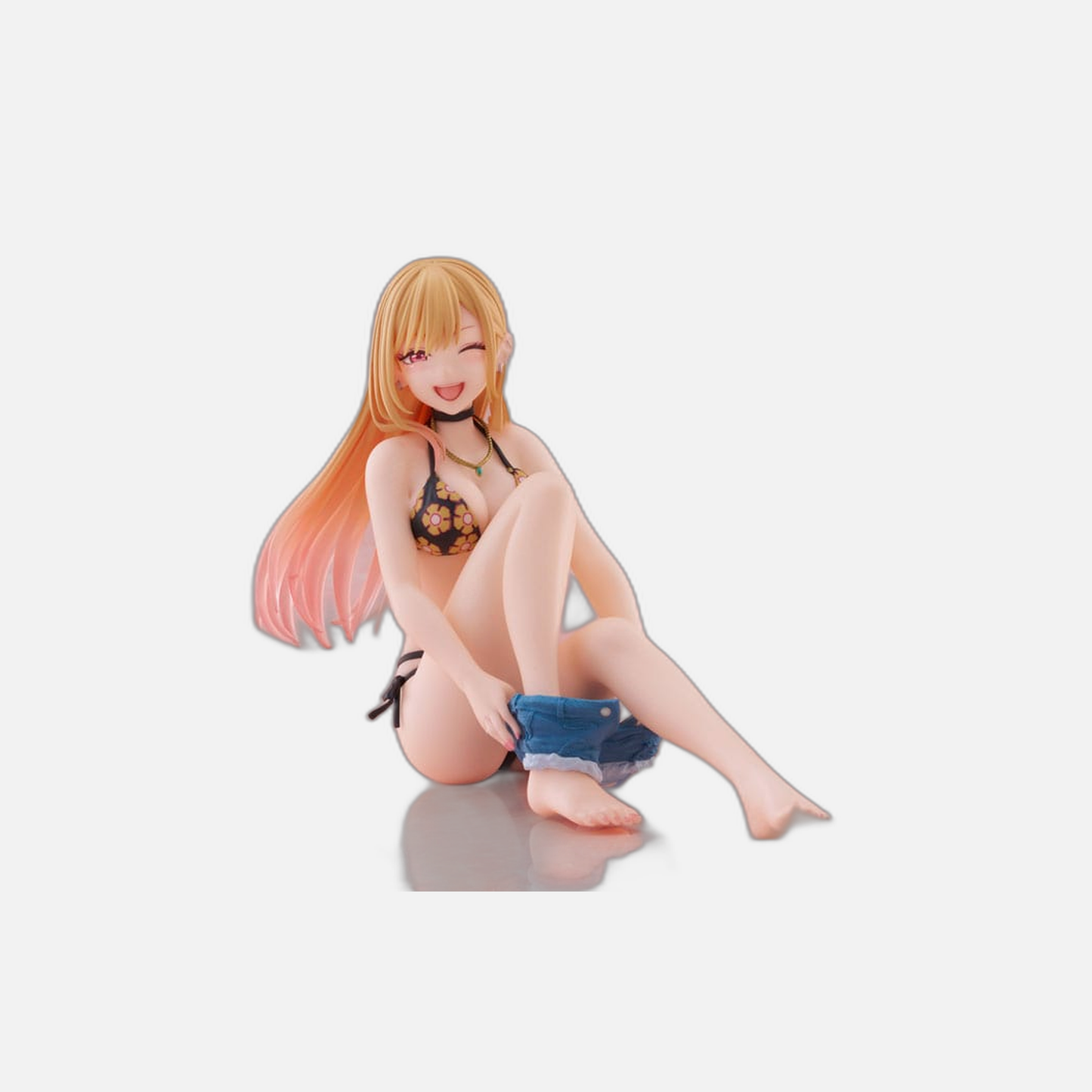 My Dress-Up Darling PVC Statue Desktop Cute Figure Marin Kitagawa Measured Swimsuit Ver. 13 cm