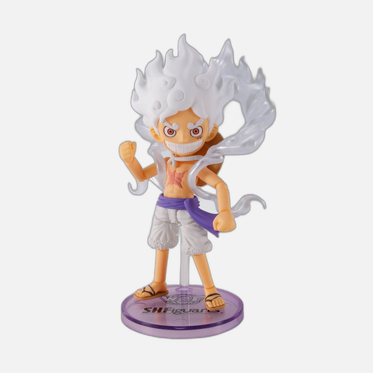 One Piece World Collactable Figures x S.H. Figuarts Action Figure Monkey D. Luffy Gear 5 8 cm