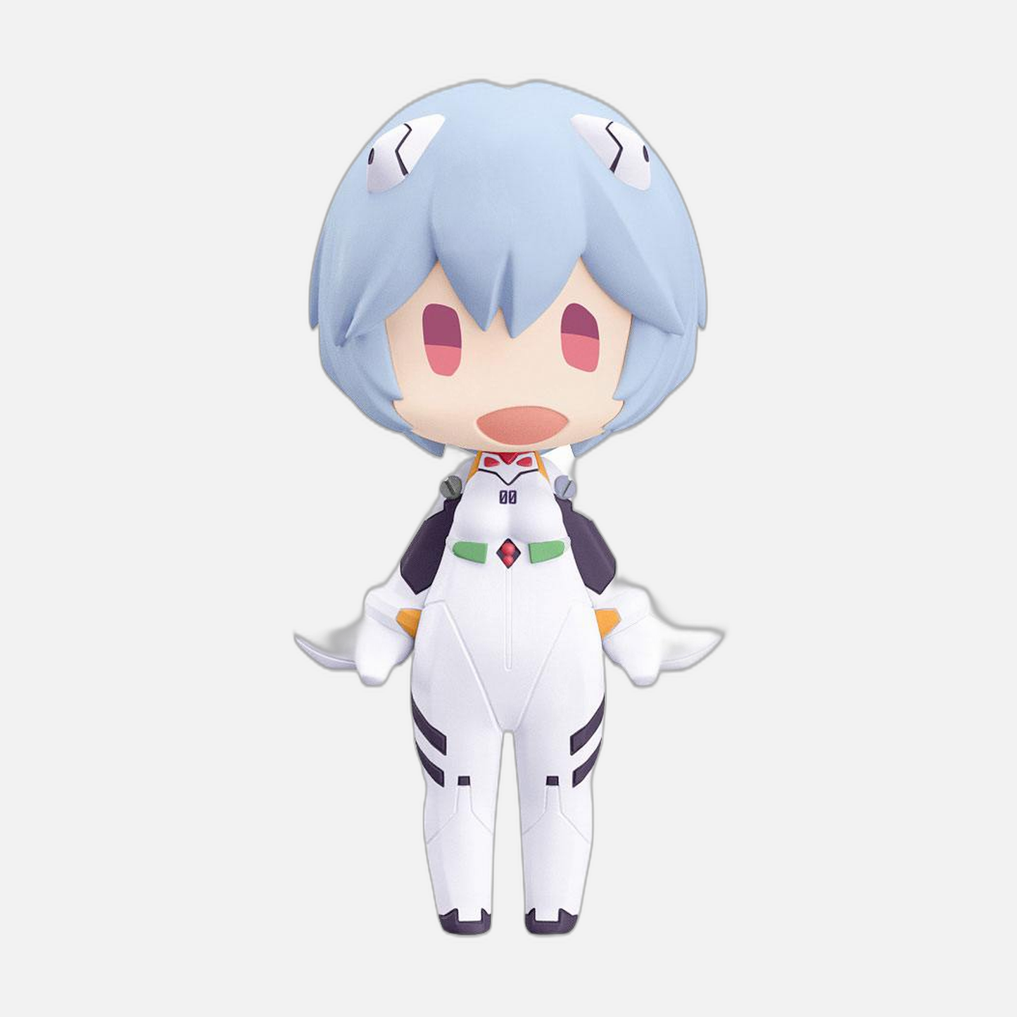 Rebuild of Evangelion HELLO! GOOD SMILE Action Figure Rei Ayanami 10 cm