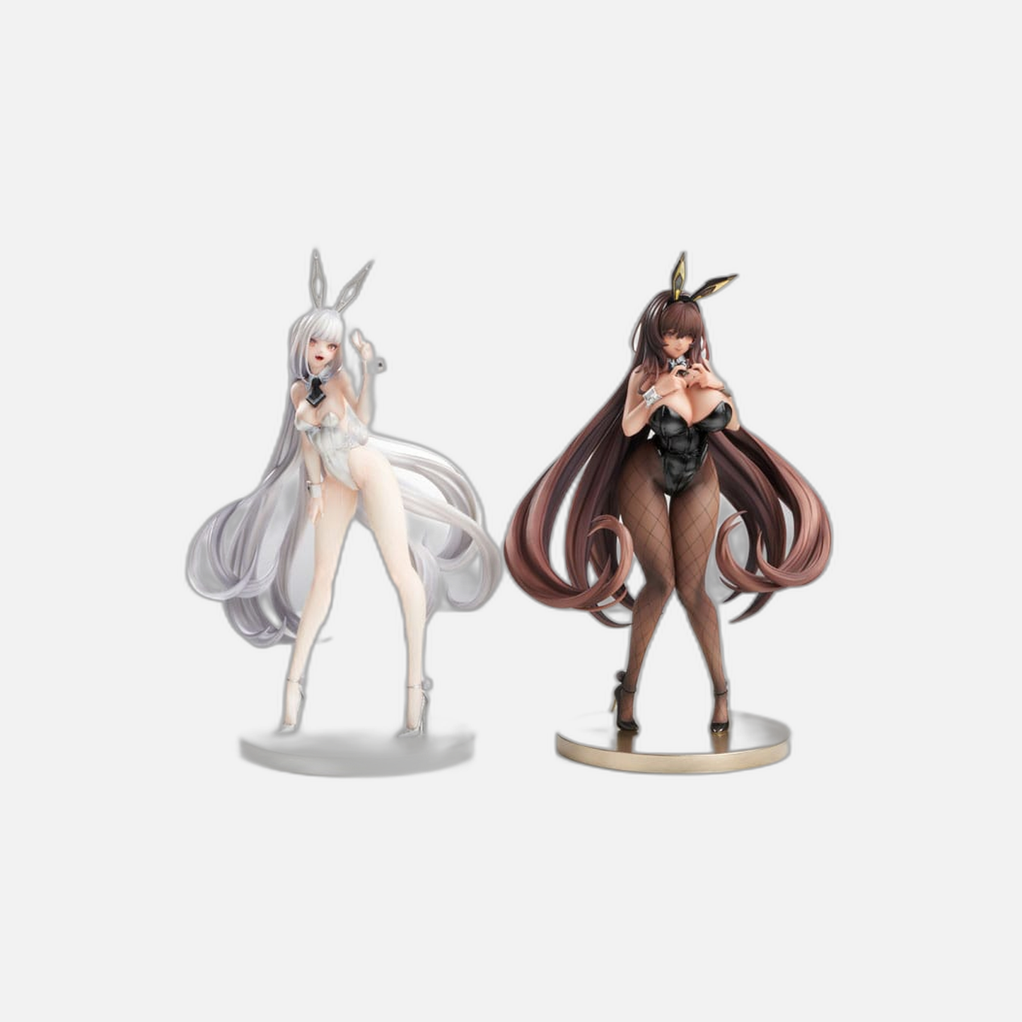 Goddess of Victory: Nikke PVC Statues 2-Pack 1/10 Noir & Blanc 20 cm