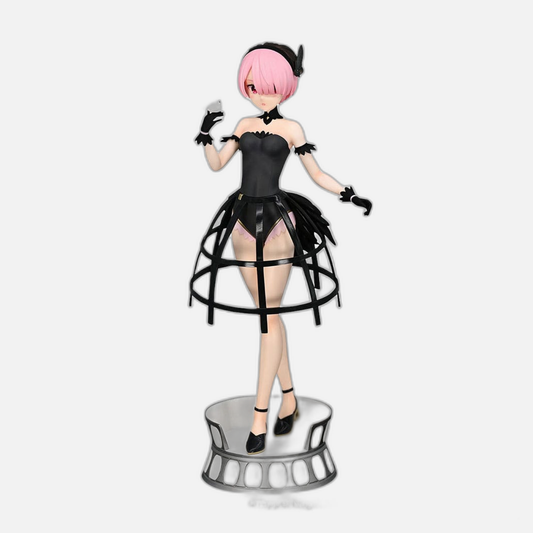 Re: Zero Exceed Creative PVC Statue Ram Cage Dress 22 cm
