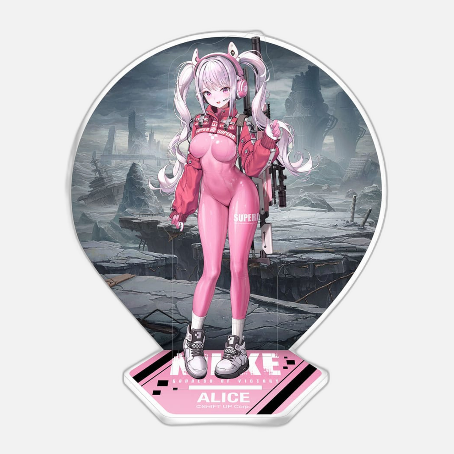 Goddess of Victory: Nikke Acrylic Diorama Alice 18 cm