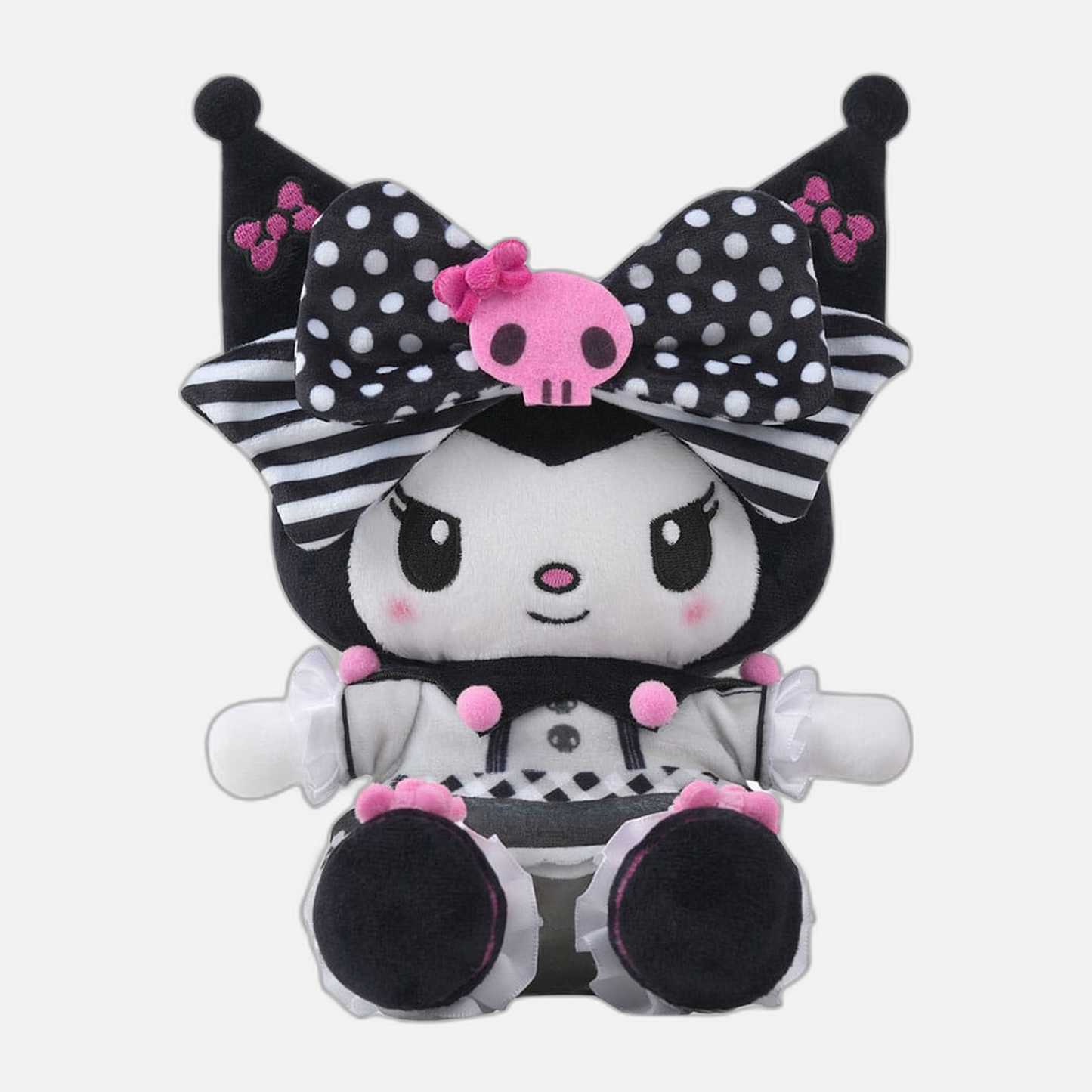 Sanrio Pink Black Party Series Plush Figure Kuromi L 22 cm