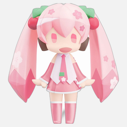 Character Vocal Series 01: Hatsune Miku HELLO! GOOD SMILE Action Figure Sakura Miku 10 cm