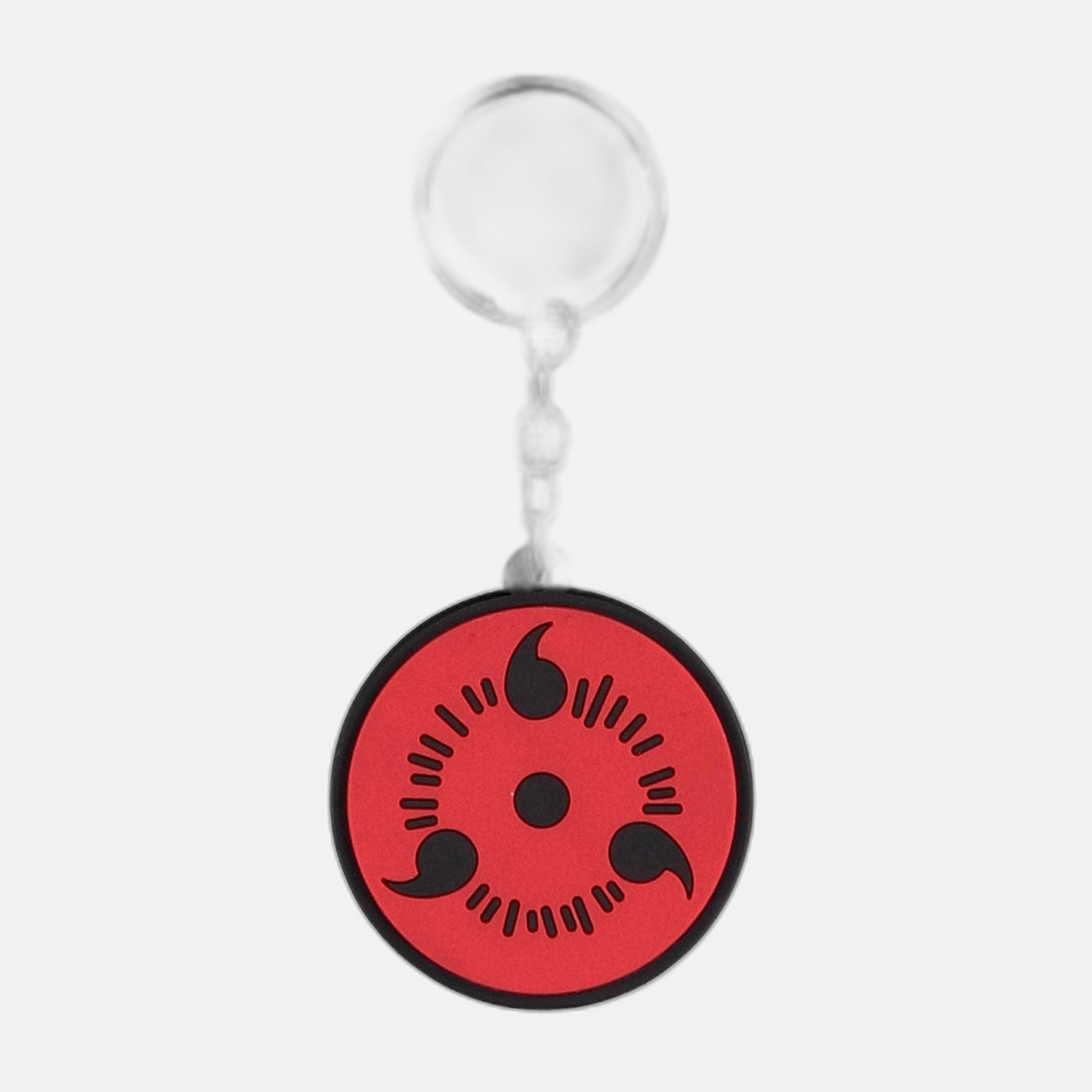 Naruto Shippuden Rubber-Keychain Sharingan