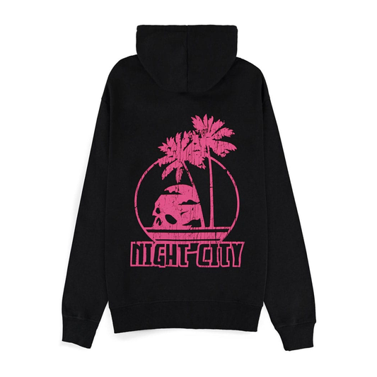 Cyberpunk 2077 Zipper Hoodie Night City