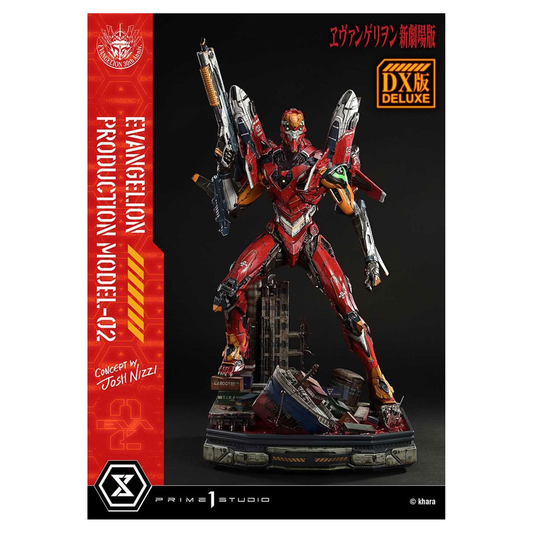 Rebuild of Evangelion Ultimate Diorama Masterline Series Statue Evangelion Production Model-02 (Concept By Josh Nizzi) Deluxe Bonus Version 73 cm