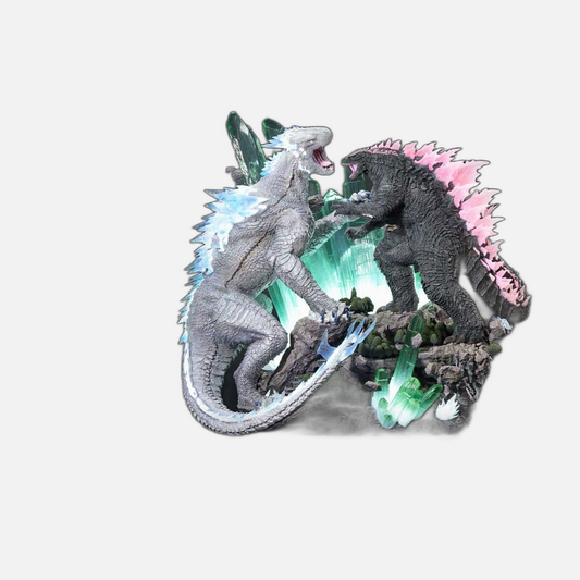 Godzilla x Kong: The New Empire Ultimate Diorama Masterline Series Statue Godzilla vs Shimo 86 cm