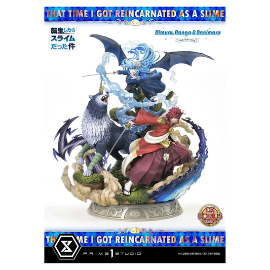 That Time I Got Reincarnated as a Slime Concept Masterline Series Statue 1/6 Rimuru, Ranga and Benimaru Deluxe Bonus Version 59 cm