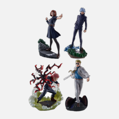 Jujutsu Kaisen Petitrama Series Trading Figure 3-Set Jujutsu Kaisen Series Vol.2 Setn 9 cm