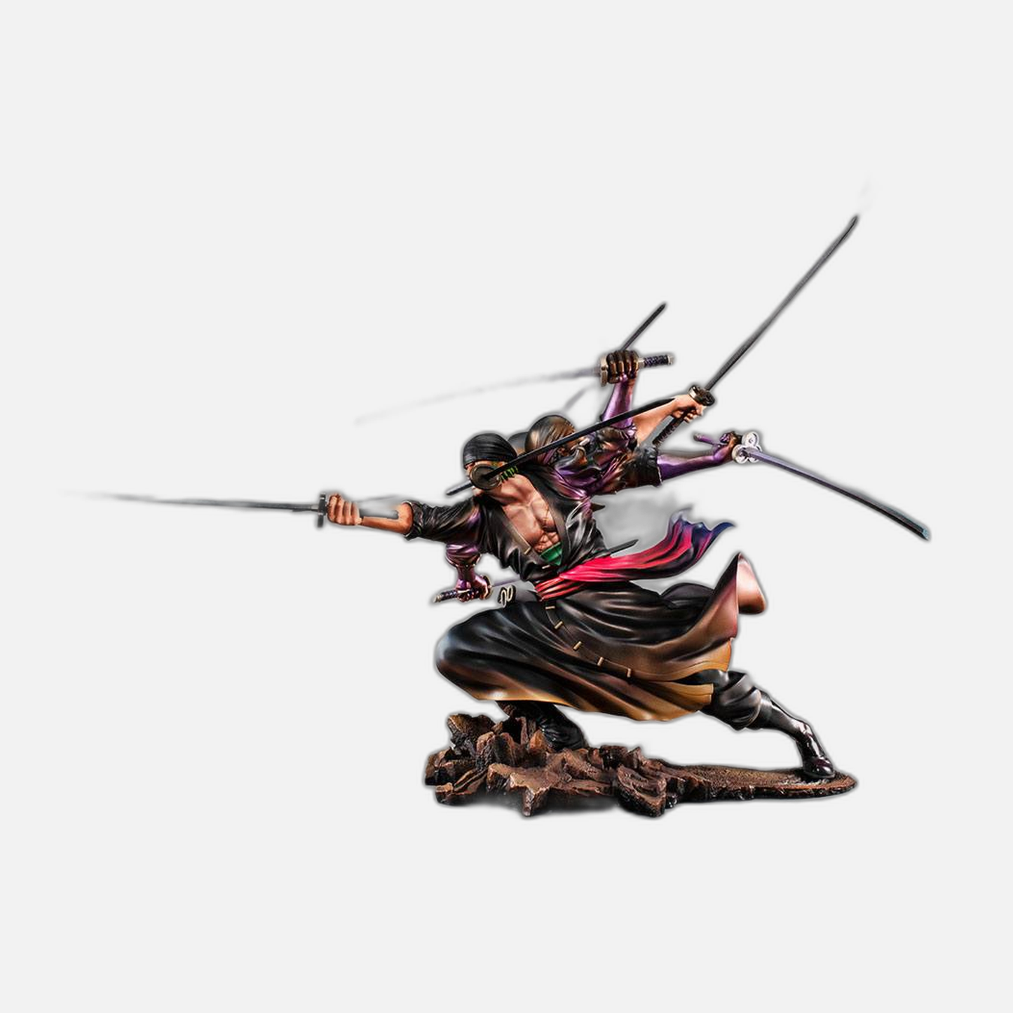 One Piece Excellent Model P.O.P PVC Statue SA-Maximum Roronoa Zoro Ver. Demon Spirit Kyuutouryuu Asura 17 cm