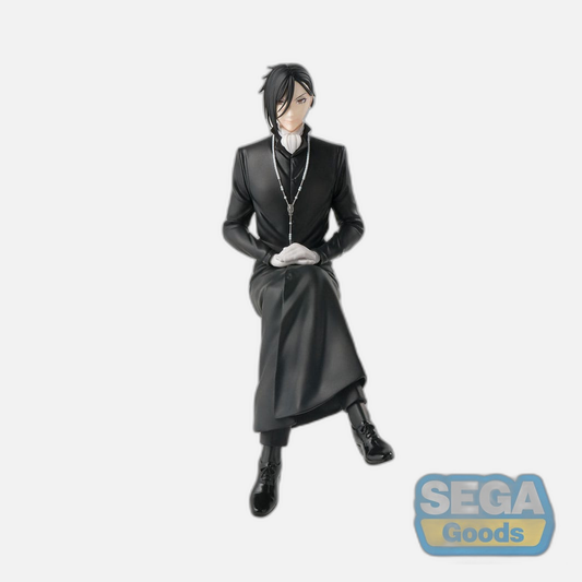 Black Butler: Boarding School Arc PM Perching PVC Statue Sebastian Michaelis 16 cm