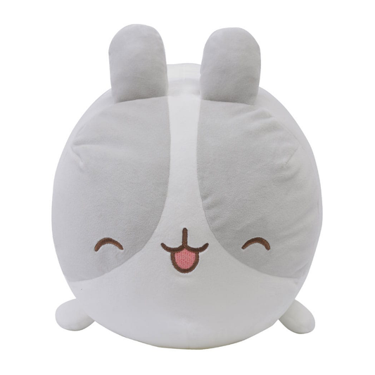 Molang Plush Figure Pinco (Grey) 40 cm