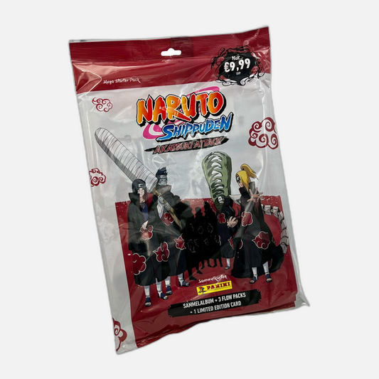Naruto Shippuden Akatsuki Attack Trading Cards Starter Pack *German Version*