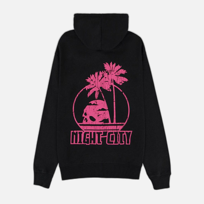 Cyberpunk 2077 Zipper Hoodie Night City