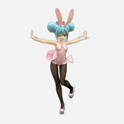 Hatsune Miku BiCute Bunnies PVC Statue Wink Pearl Pink Color Ver. 30 cm