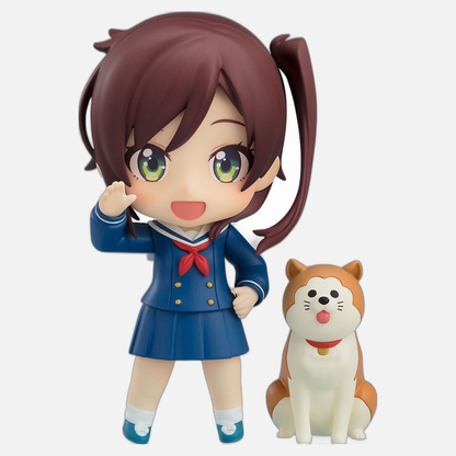 Train to the End of the World Basic Nendoroid Action Figure Shizuru Chikura & Pochi 10 cm