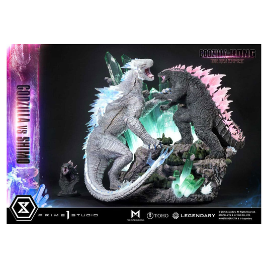 Godzilla x Kong: The New Empire Ultimate Diorama Masterline Series Statue Godzilla vs Shimo 86 cm