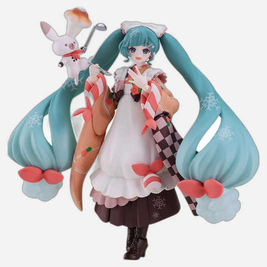 Character Vocal Series 01: Hatsune Miku Figma Action Figure Snow Miku: Winter Delicacy Ver. 14 cm