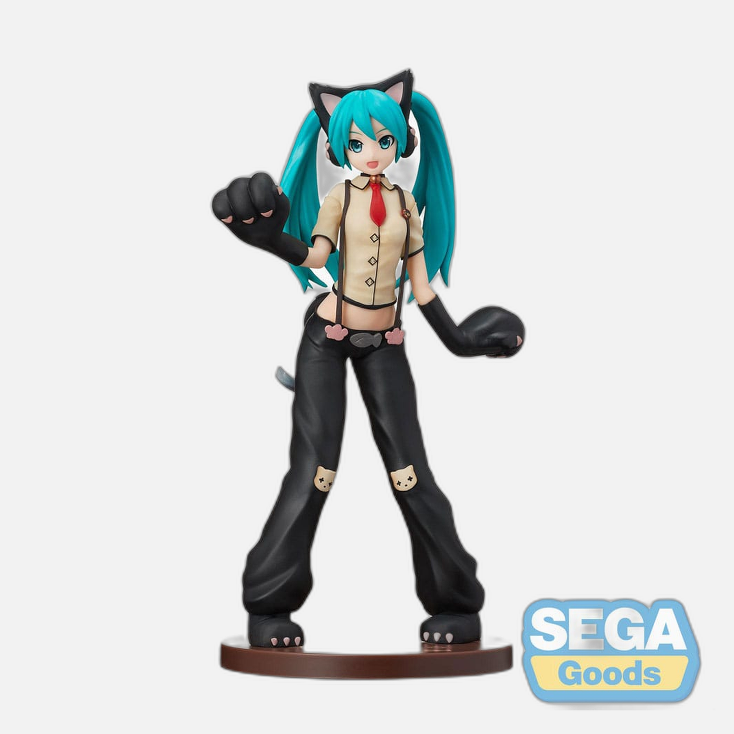 Hatsune Miku Project DIVA Arcade Future Tone SPM PVC Statue Hatsune Miku Kitty Cat 23 cm