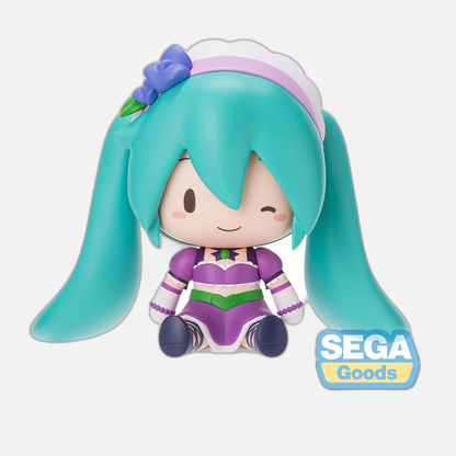 Character Vocal Series 01: Hatsune Miku Fuwa Petit Chibi Figure Hatsune Miku x Love and Berry Dress Up and Dance! Sparkly Purple 8 cm