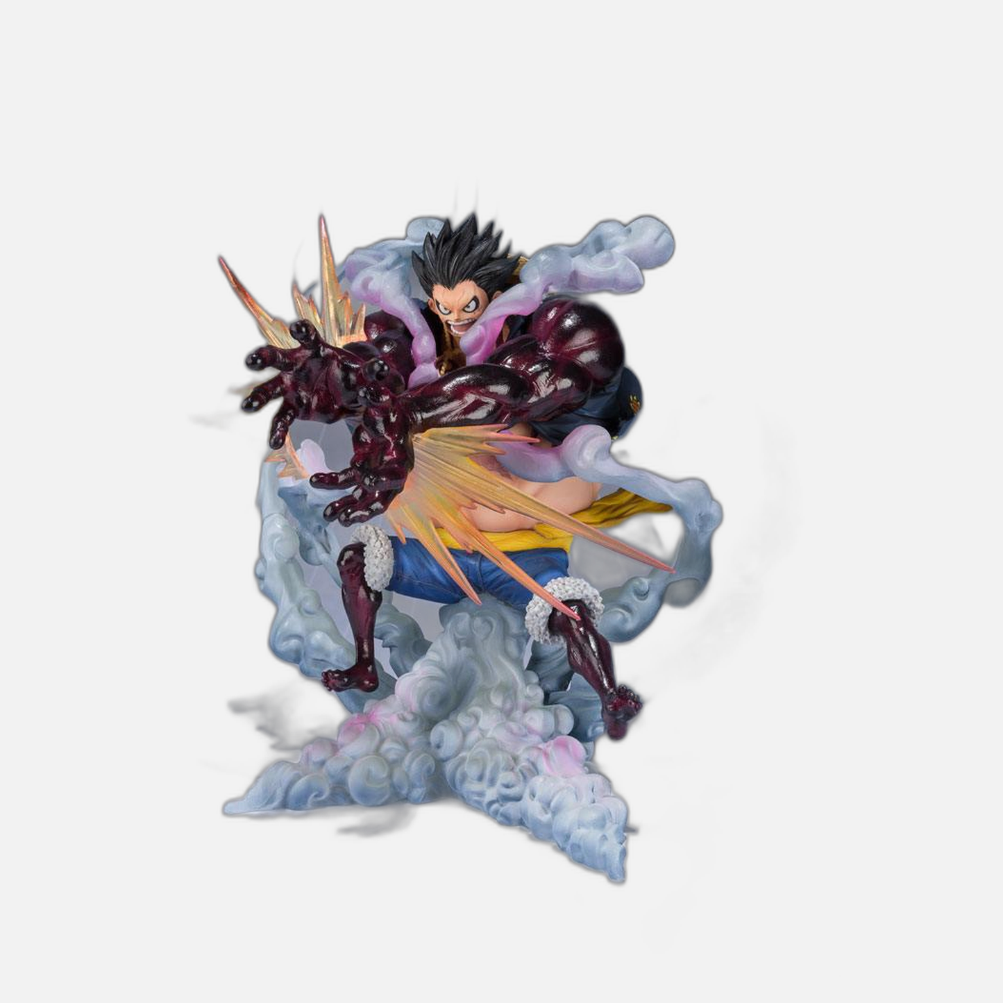 One Piece FiguartsZERO PVC Statue Monkey D. Luffy Gear 4 Leo Bazooka Reissue 18 cm