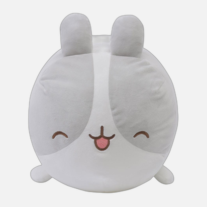Molang Plush Figure Pinco (Grey) 40 cm