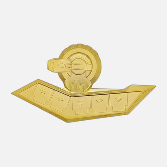 Yu-Gi-Oh! 24K Gold Plated Duel Disk Mini Replica 18 cm