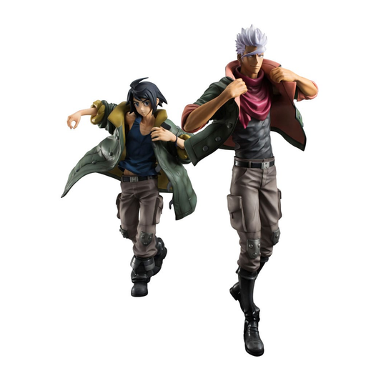 Mobile Suit Gundam Iron-Blood Orphans G.E.M. Series PVC Statue Mikazuki Augus & Orga Itsuka 26 cm