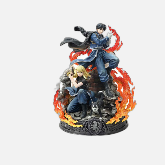 Fullmetal Alchemist Concept Masterline Statue 1/6 Roy Mustang & Riza Hawkeye Deluxe Bonus Version 50 cm