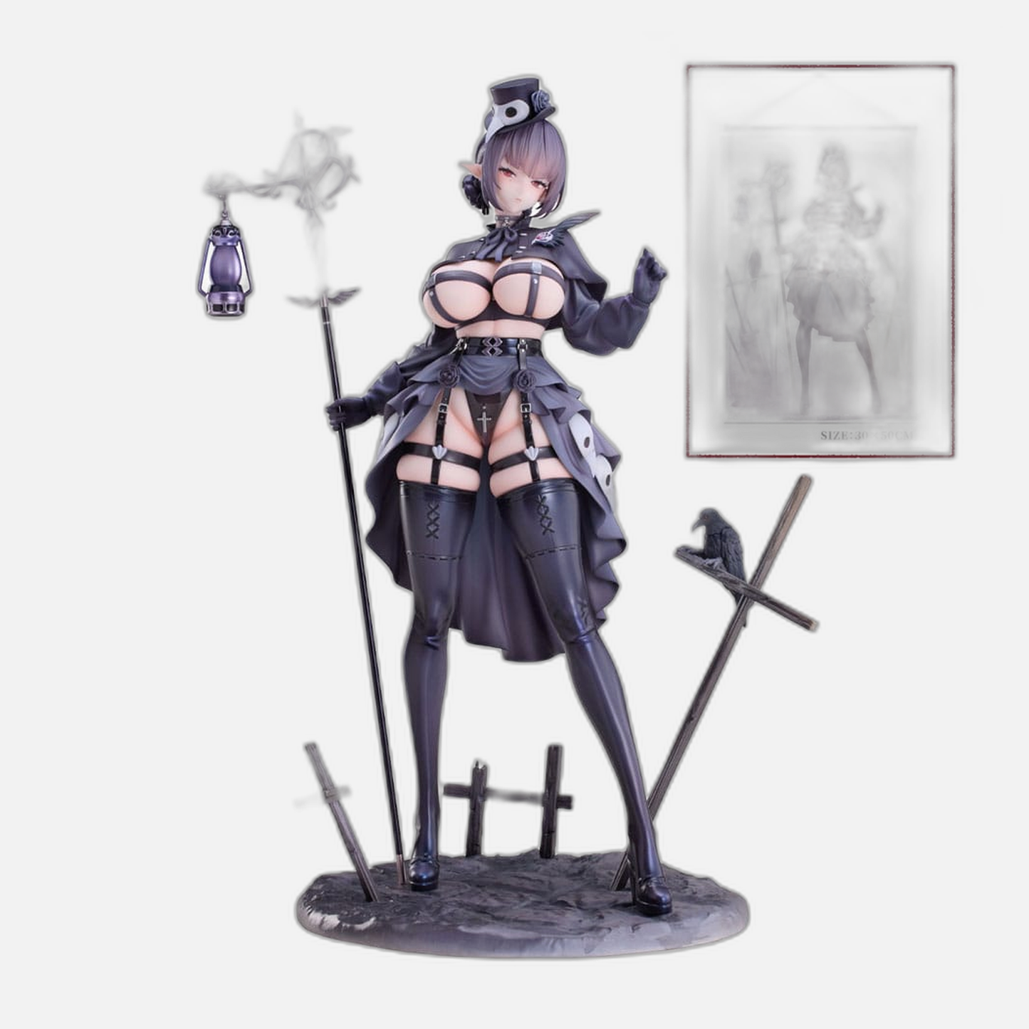 Original Character PVC Statue 1/6 Pest Doctor Kara Deluxe Edition 30 cm