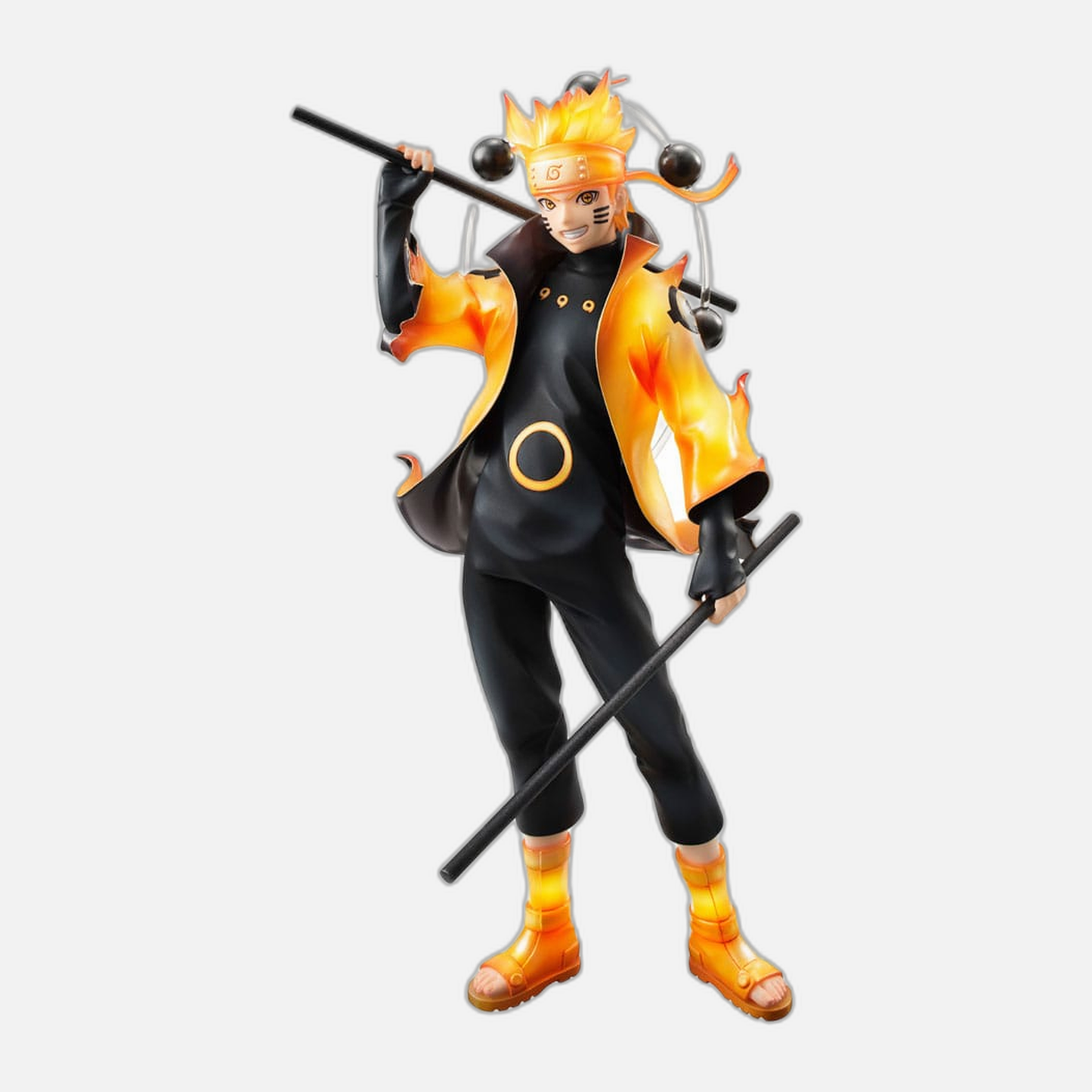 Naruto Shippuden G.E.M. Series PVC Statue Naruto Uzumaki Six Paths Sage Mode 15th Anniversary Ver. 22 cm