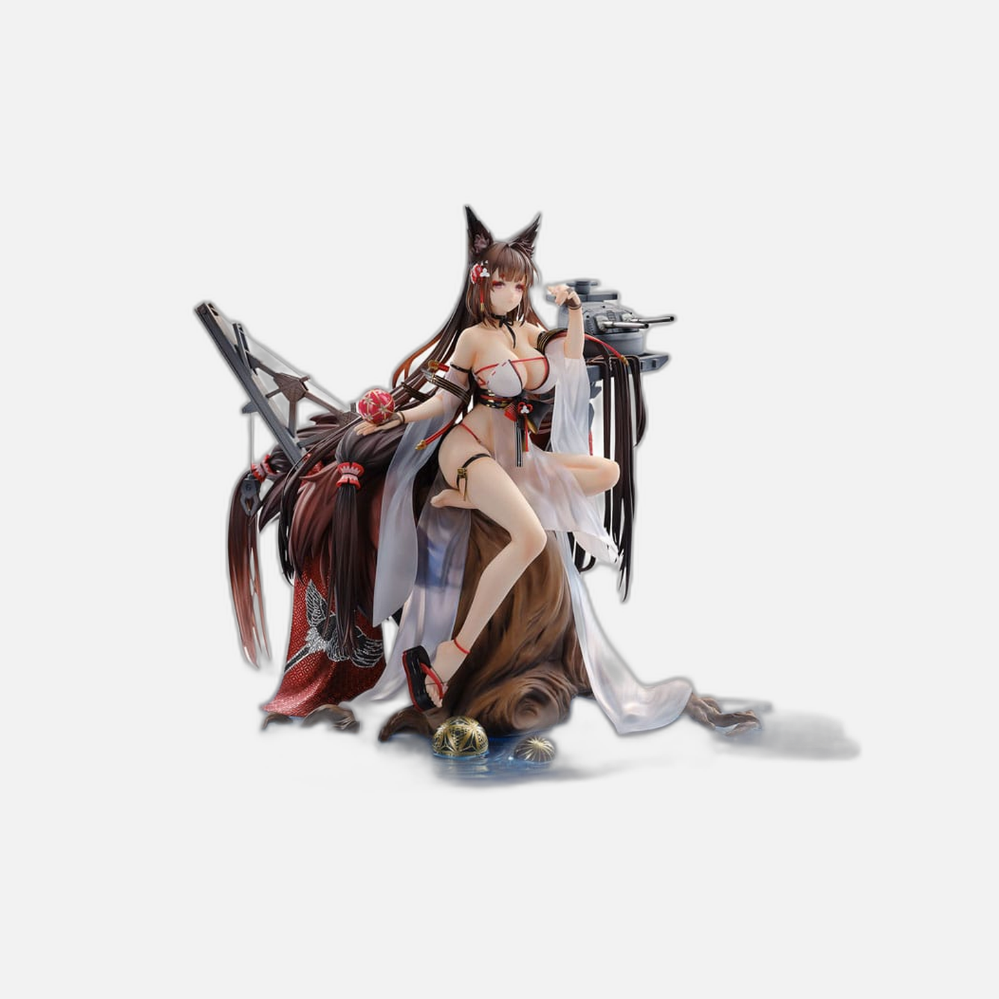 Azur Lane PVC Statue 1/7 Amagi Wending Waters Serene Lotus Ver. 25 cm