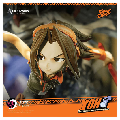 Shaman King Elite Fusion Diorama 1/6 Yoh 62 cm