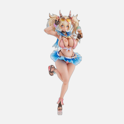 Idola Phantasy Star Saga PVC Statue 1/7 Summer Innocent Gene Chaos 27 cm