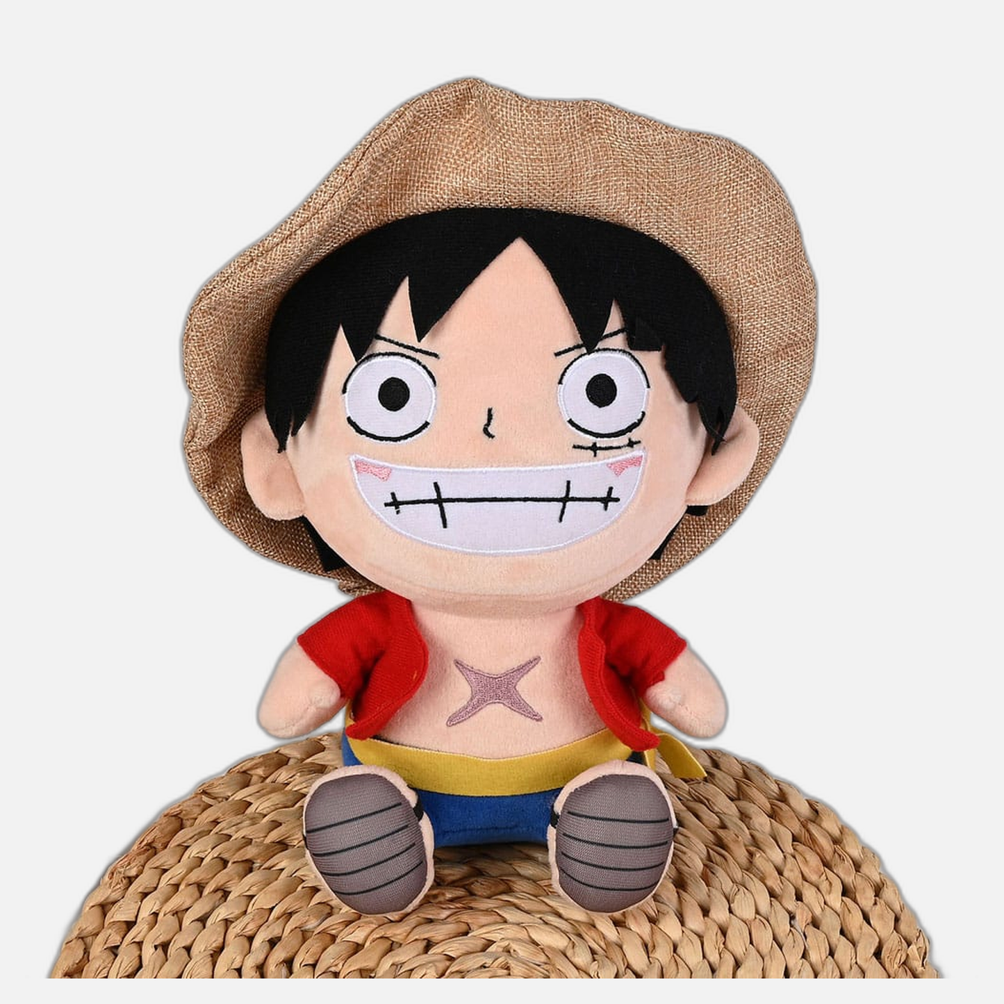 One Piece Plush Figure Monkey D. Luffy Gear 5 New World Ver. 20 cm