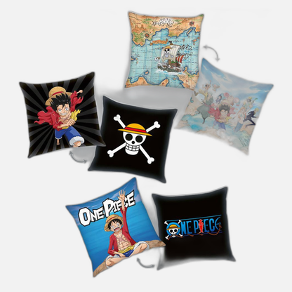 One Piece Pillows 3-Pack Characters 40 x 40 cm