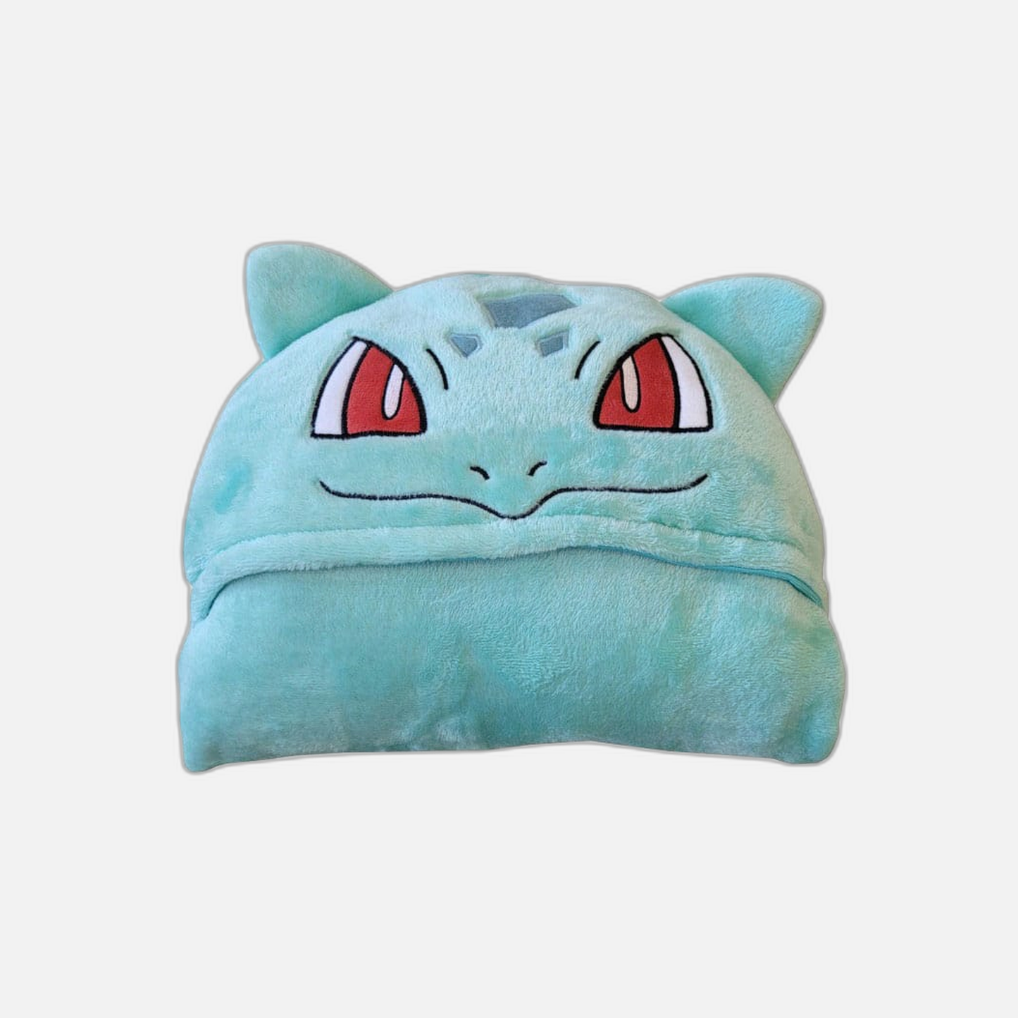 Pokémon Coral Hooded Blanket Bulbasaur 120 x 150 cm