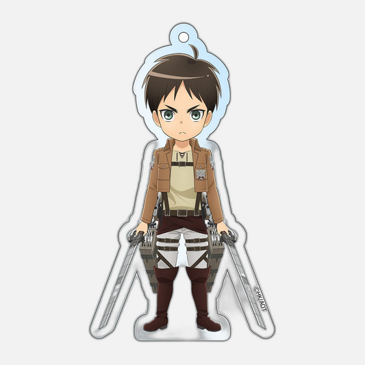 Attack on Titan Acrylic Keychain Eren Holographic 8 cm