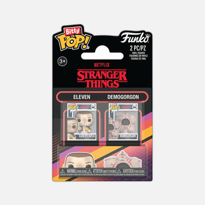 Stranger Things Bitty POP! Vinyl Figure 2-Pack Eleven&Demogorgon 2,5 cm
