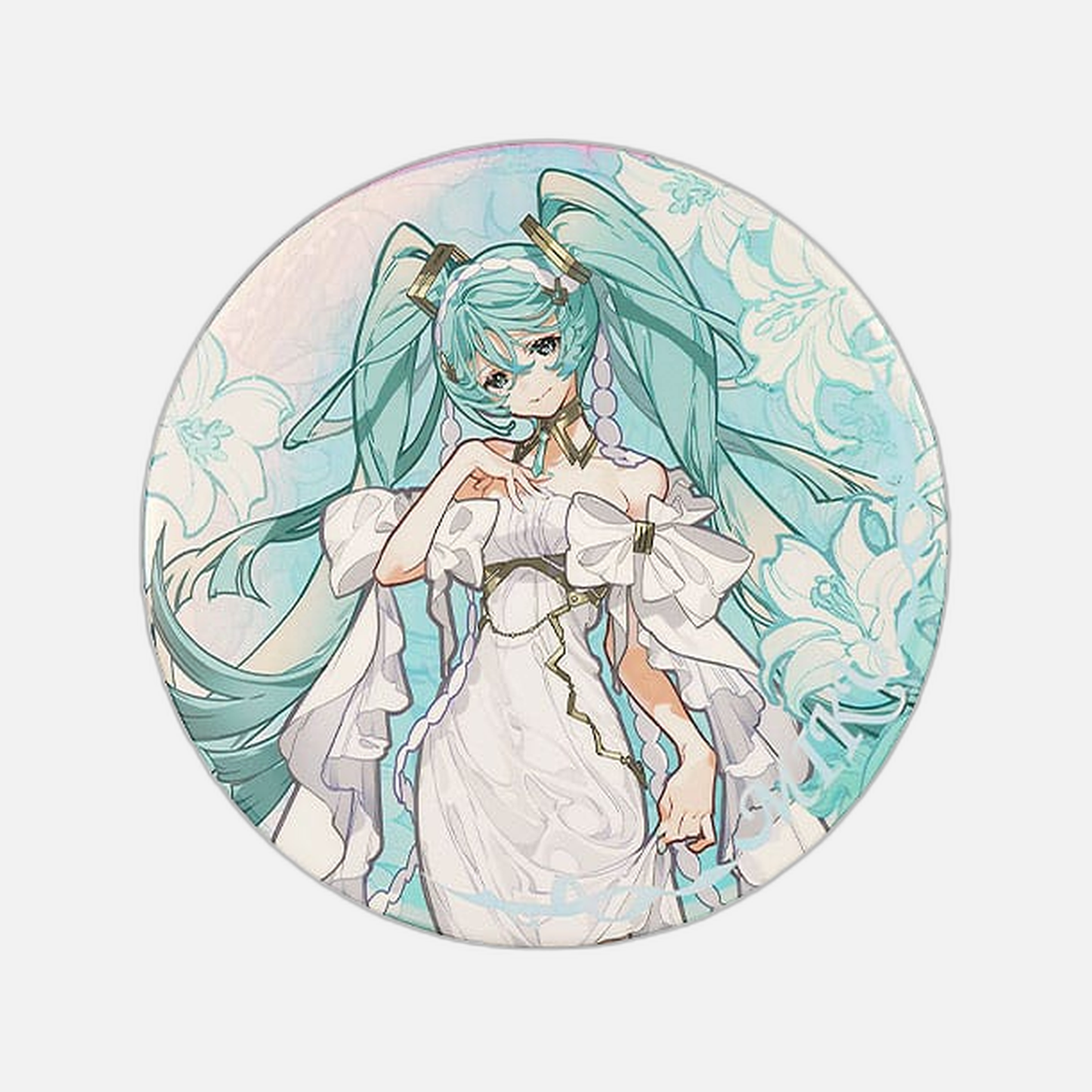 Character Vocal Series 01: Hatsune Miku Pinback Button Hatsune Miku Shimian Maifu Ver. Extra Large 15 cm