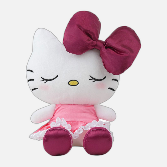Sanrio Plush Figure Hello Kitty Red Velvet Dress XL 35 cm