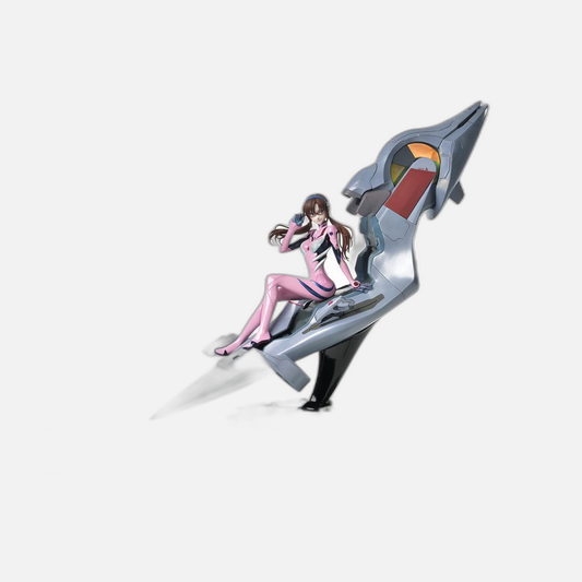 Rebuild of Evangelion Ultimate Premium Masterline Series Statue 1/4 Mari Makinami Illustrious Bonus Ver. 64 cm