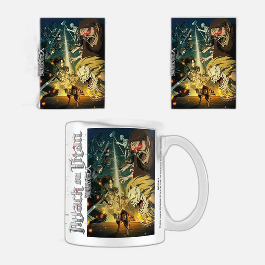 Attack on Titan Mug Special Ops Squad vs Titans