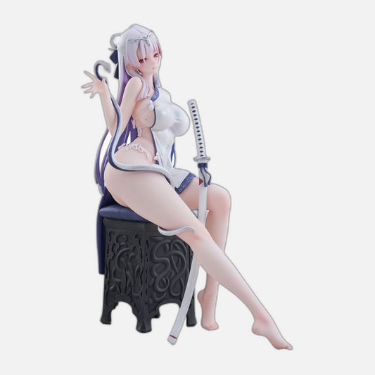 Original Character PVC Statue 1/7 The Color of the Blue - White Snake Deluxe Edition 20 cm