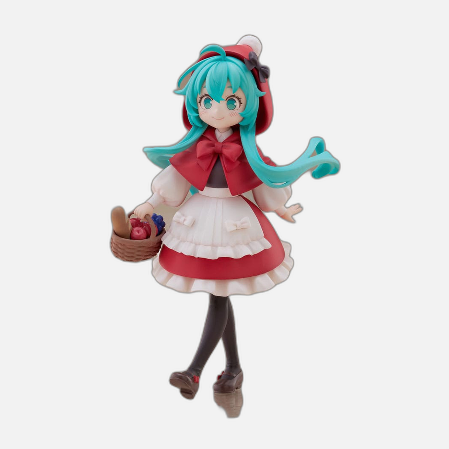 Hatsune Miku Desktop Fairy PVC Statue Hatsune Miku Little red riding hood Ver. 16 cm