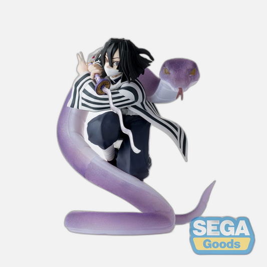 Demon Slayer: Kimetsu no Yaiba Xross Link Anime PVC Statue Obanai Iguro Hashira Training Arc 14 cm