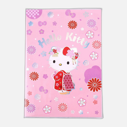 Sanrio Notebook Hello Kitty Kimono Holographic Checkered