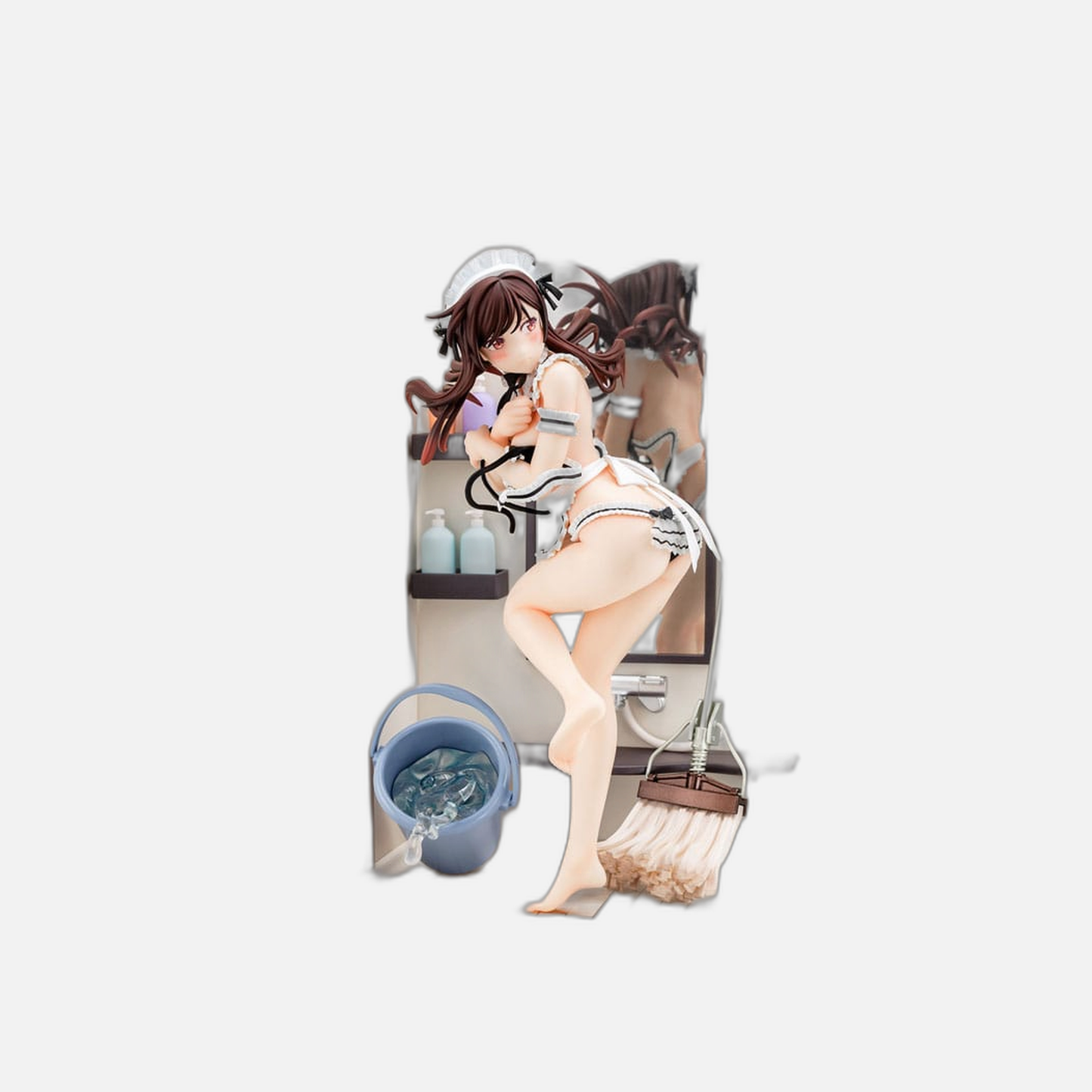 Rent-A-Girlfriend PVC Statue 1/6 Chizuru Mizuhara Maid Bikini de cleanup 24 cm